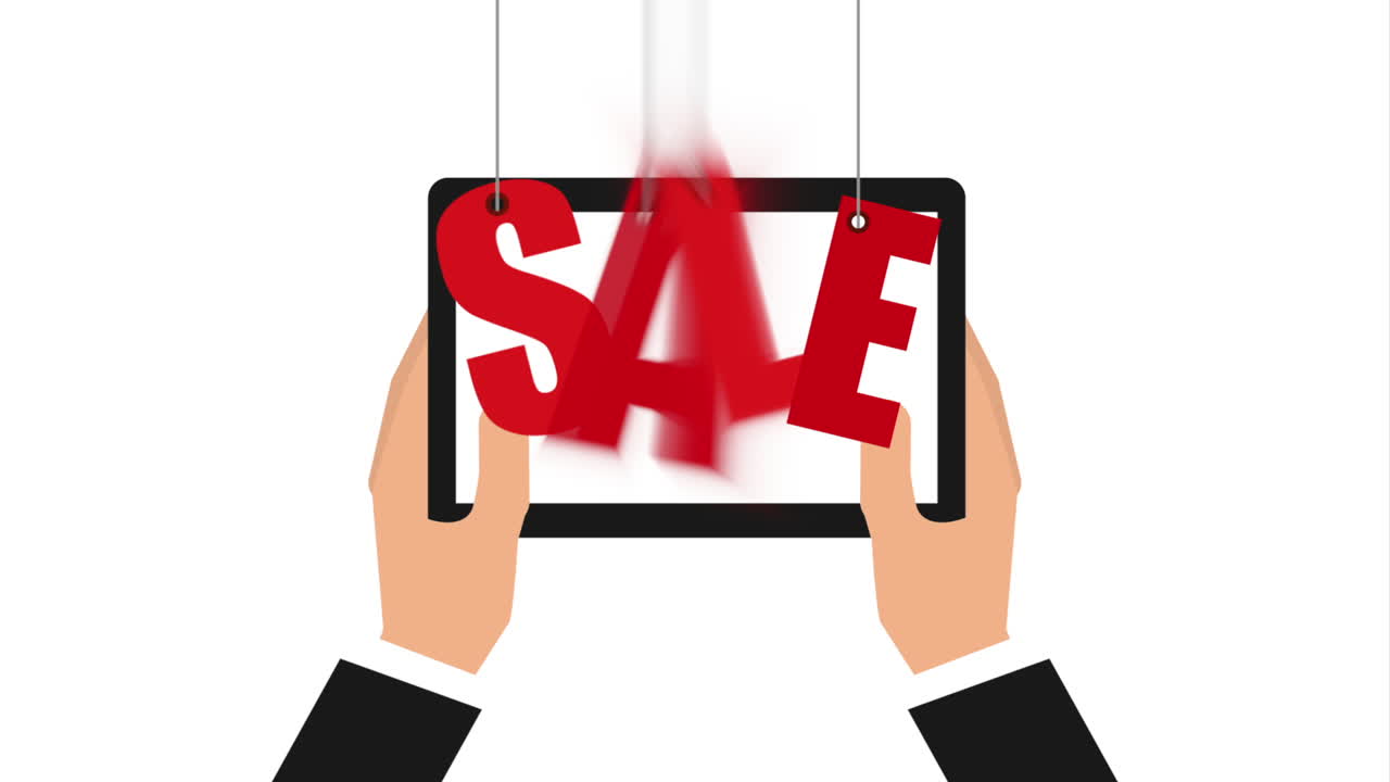 manos usando tecnología de comercio electrónico con dispositivo de tableta