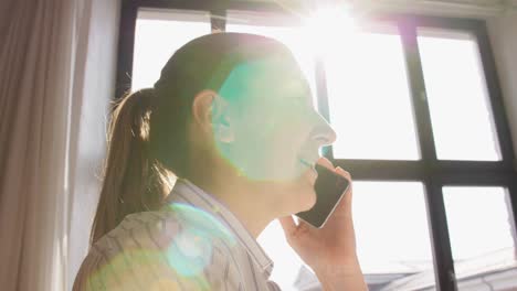 businesswoman talking on the phone