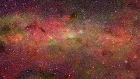 the atmosphere is the formation of nebula clouds against the dark background of the universe