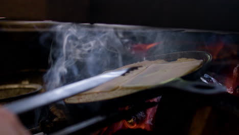 person cooking latin food