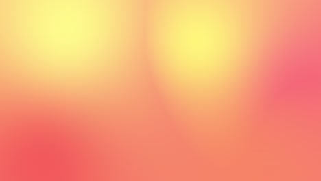gradación de gradiente borroso fondo abstracto transición suave de colores amarillos de coral de melocotón brillante del año 2022. concepto de animación en movimiento 4k con movimiento suave y espacio de copia