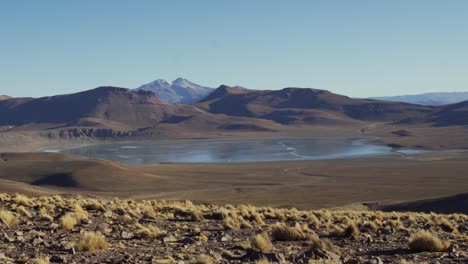 morejon lagoon bolivia landscape view andes plateau nature south america