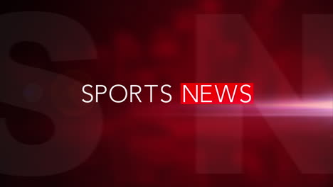 “SPORTS-NEWS”-3D-Motion-Graphic-with-red-background