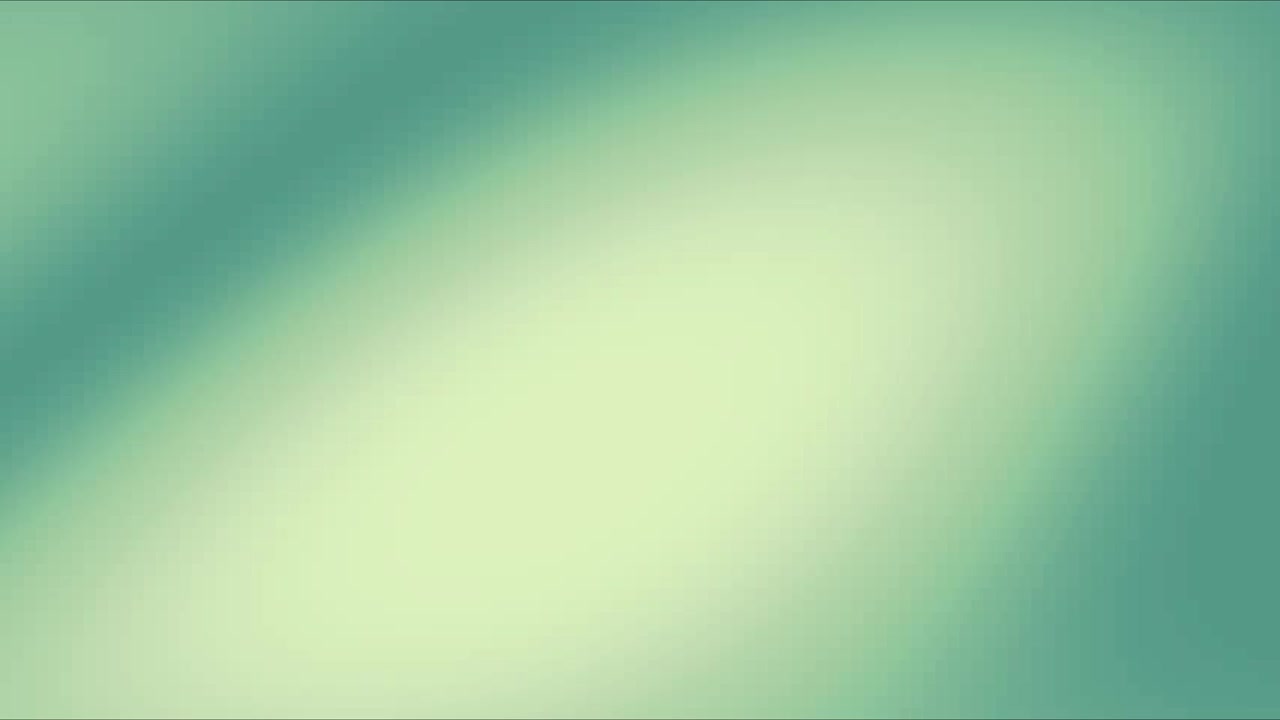 Abstract Motion Background with Soft Green and Cream Gradient Waves