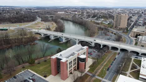 community college beside schuylkill river in reading, pa, higher education, state funded, free tuition, voucher system, public school