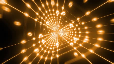golden tunnel of light