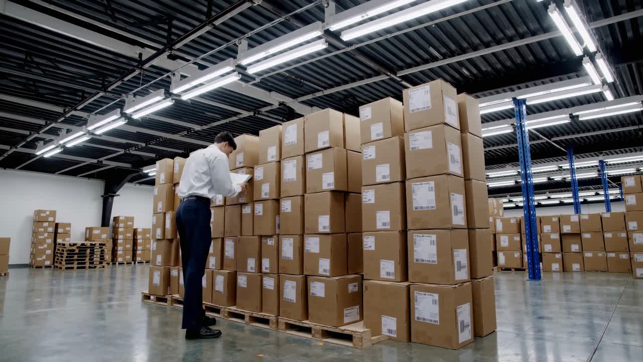 gestión del inventario del almacén