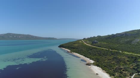 Langebaan-Lagune-Aus-Der-Luft