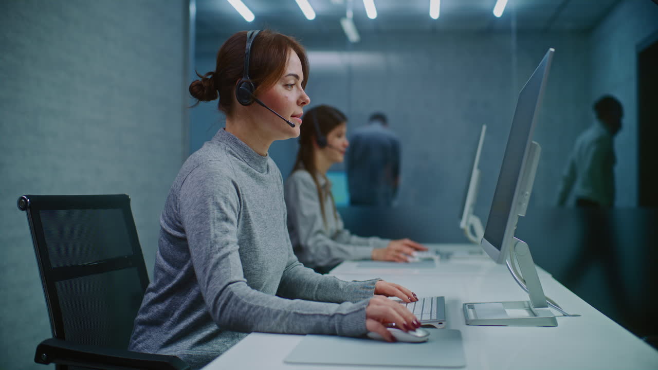 Customer Service Team at Work