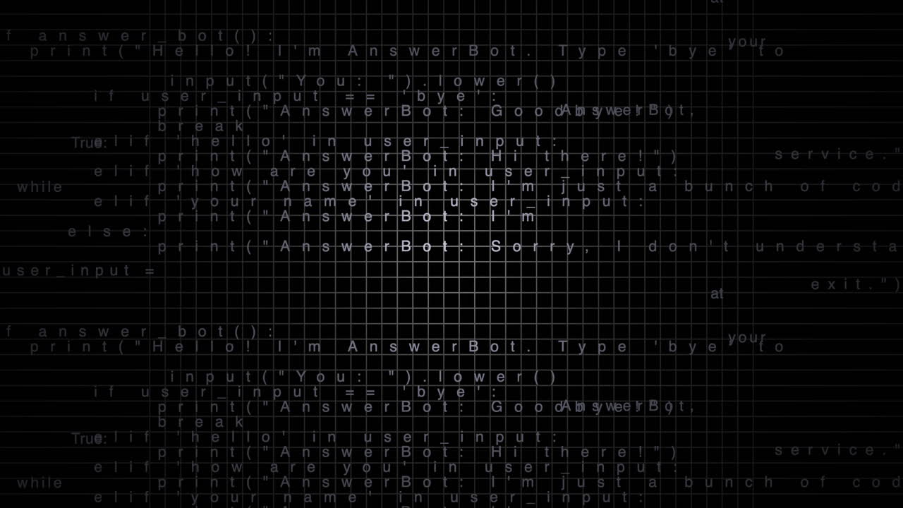 Chat bot Ai computer coding automated virtual assistant technology