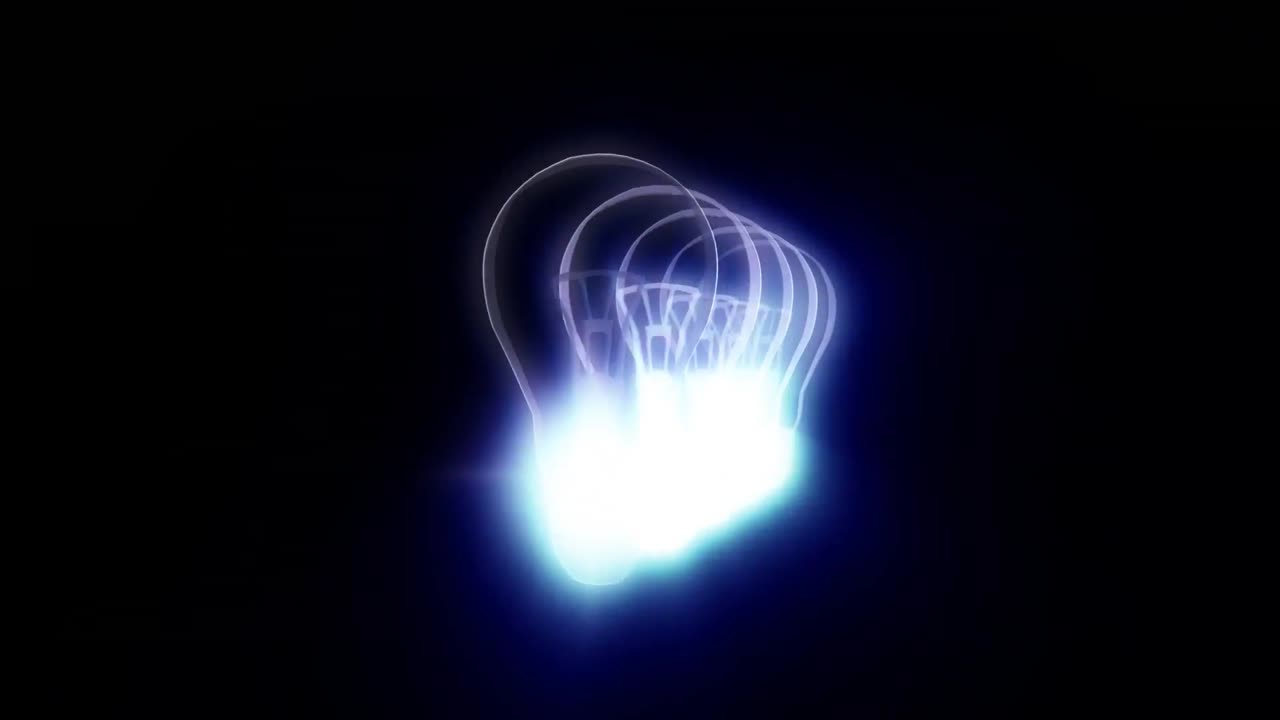 animación de las bombillas