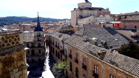 architecture of toledo, spain.