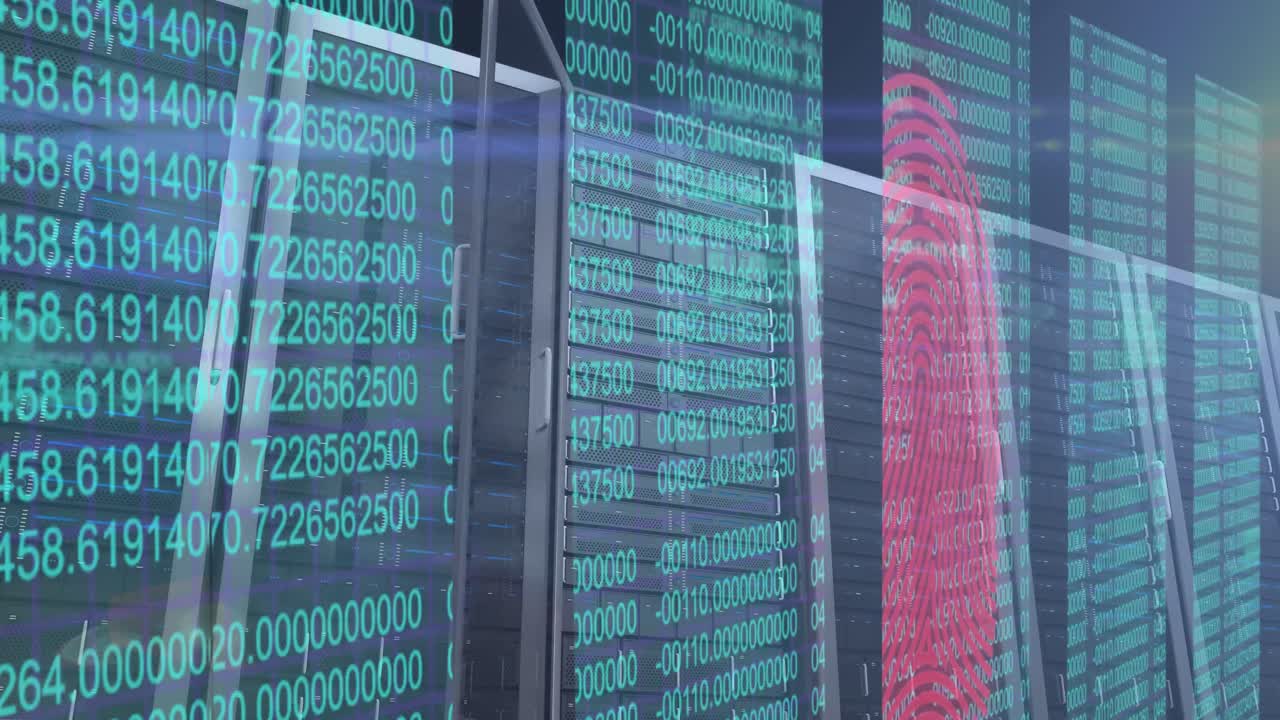 escáner de huellas dactilares contra varios servidores