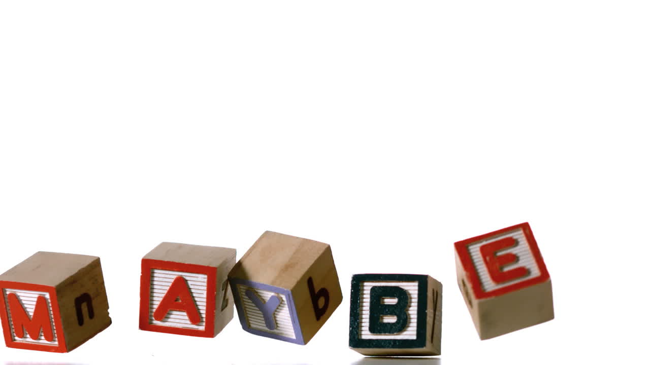 bloques de ortografía tal vez cayendo