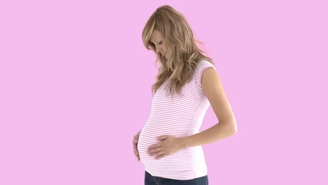 young woman expecting a baby