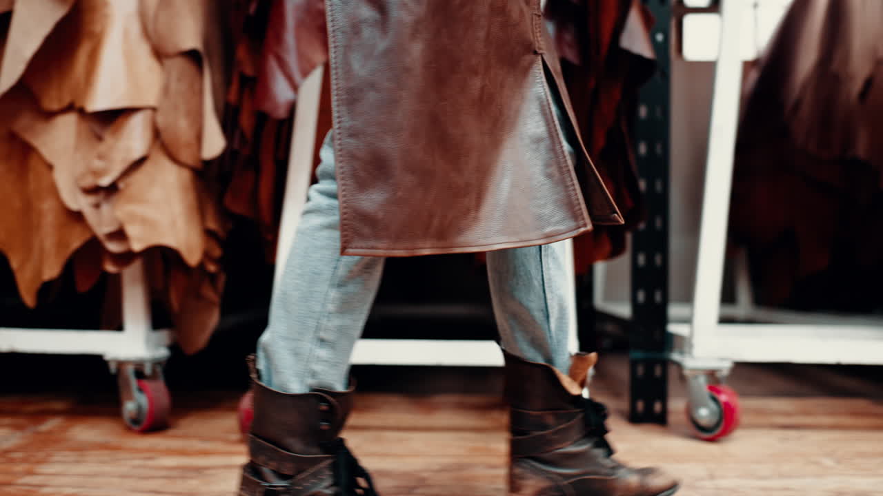 직물, 부티크 및 워크에서 는 사람