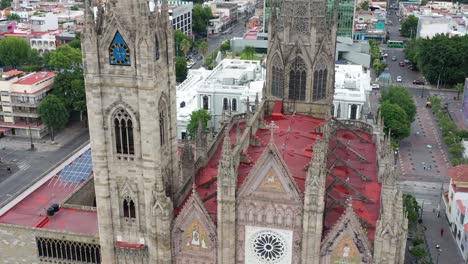 mexican church of neo gothic architecture.