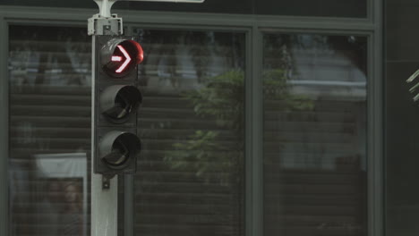 cambiar el semáforo en la intersección