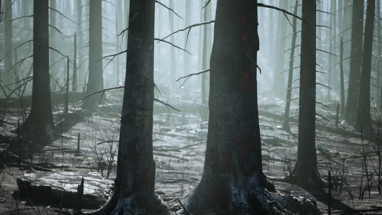 las secuelas de un incendio forestal