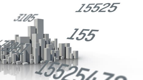 animation of financial data processing