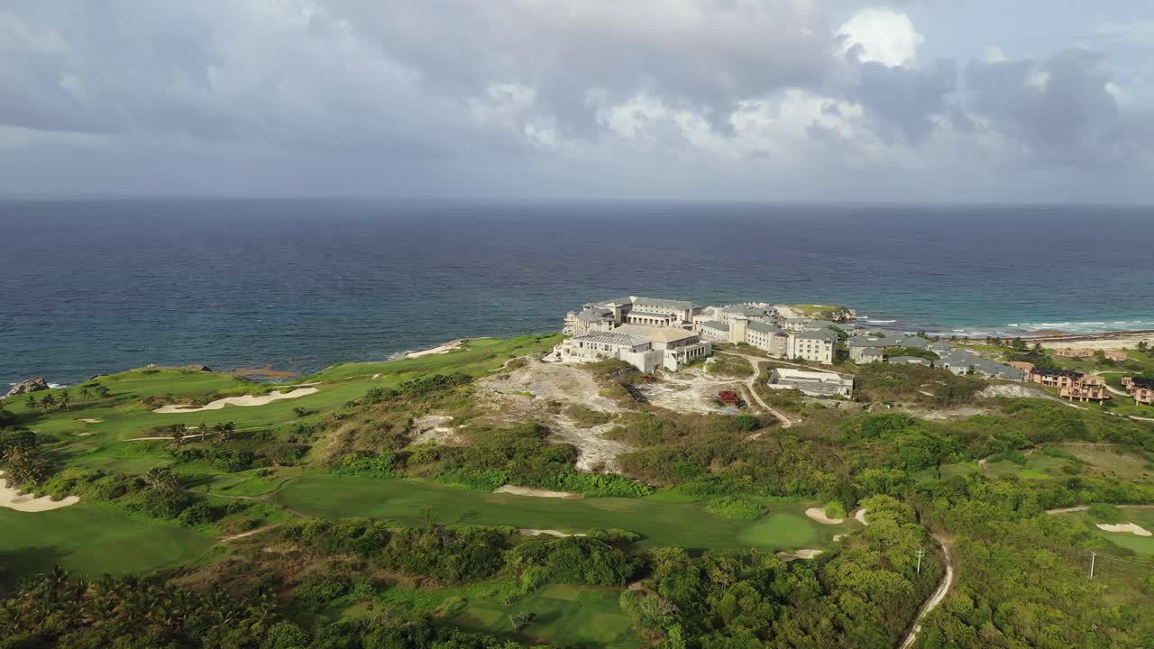 도미니카 공화국의 푼타 카나 마카오 해변 해안