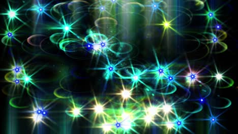 flashing lights flare bursts