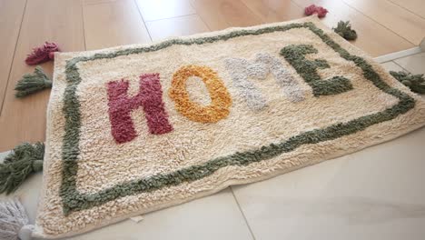 welcome home doormat