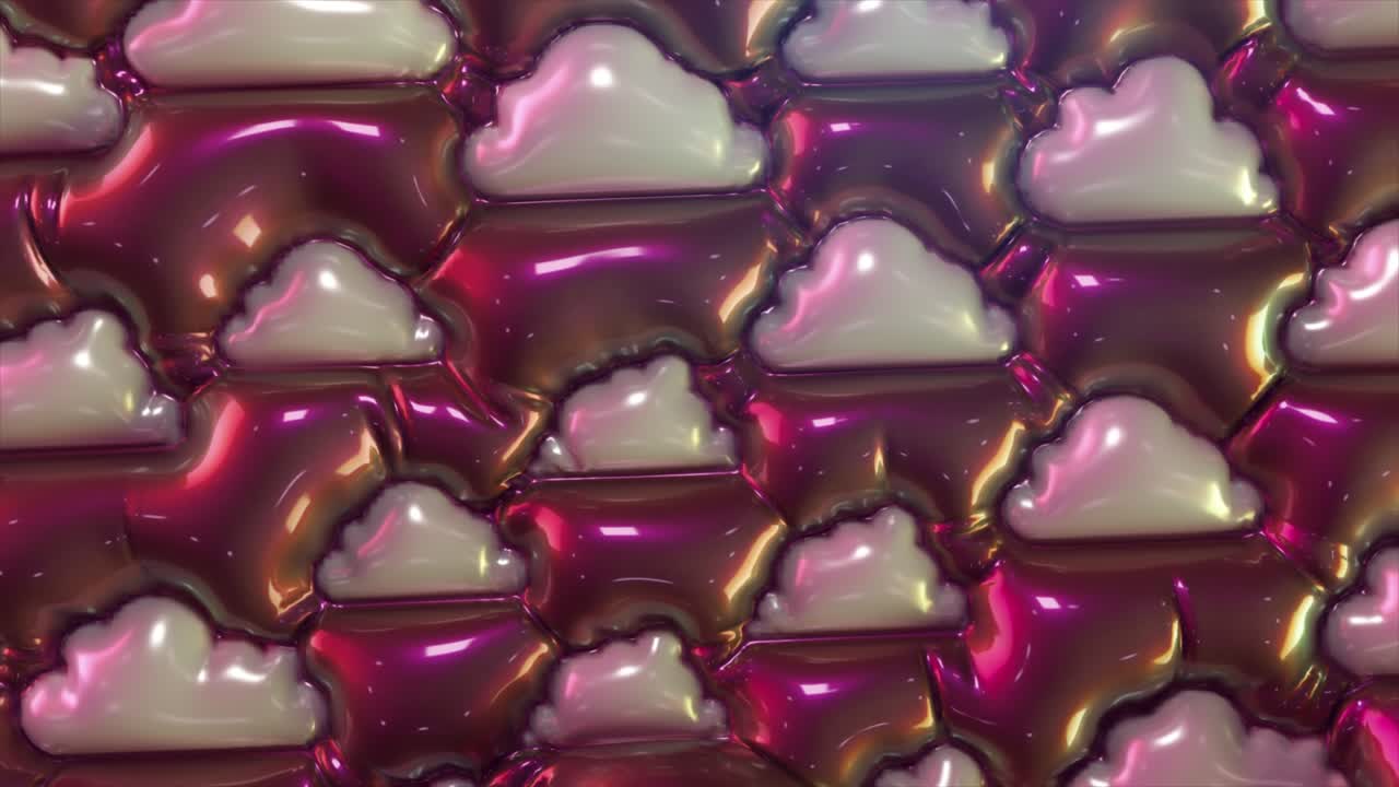 Abstract Clouds Pattern