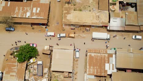 aerial view of nairobi, kenya