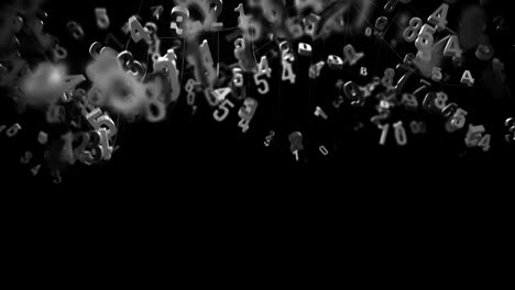 4k random numbers moving in a mesh.