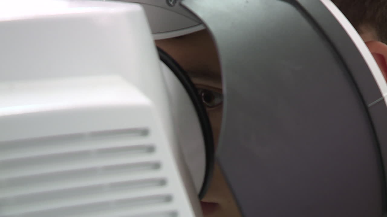 procedimiento de examen ocular