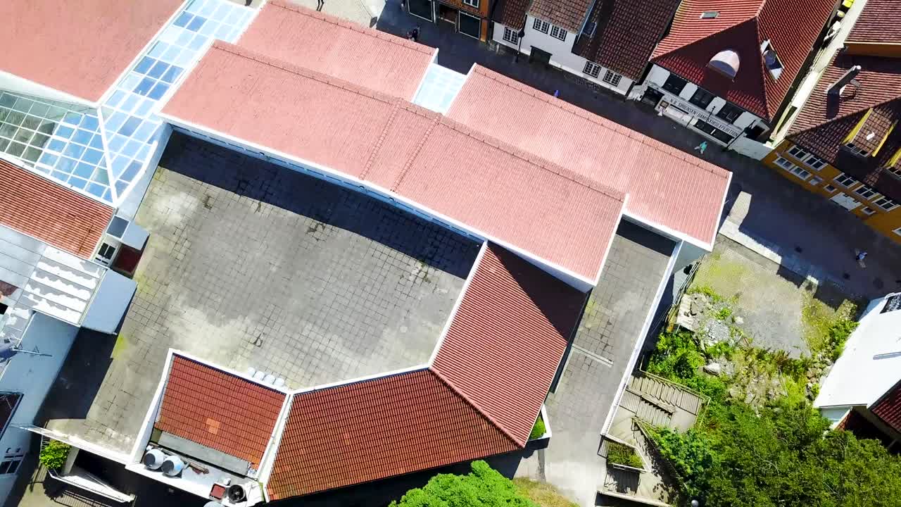 stavanger noruega festival gladmat toma aérea de drones