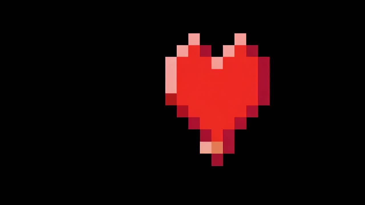 Pixelated Heart