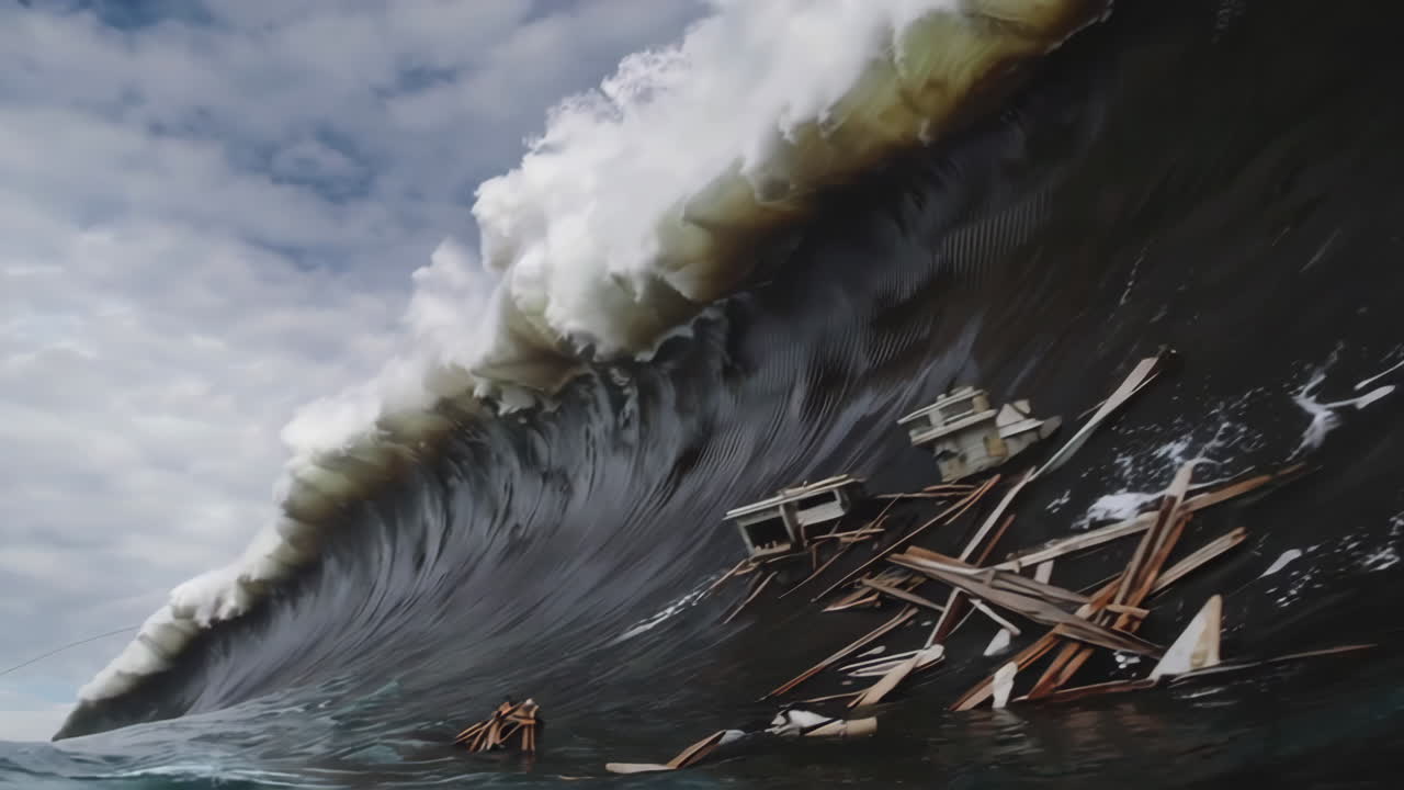 Coastal Disaster: Storm and Tsunami