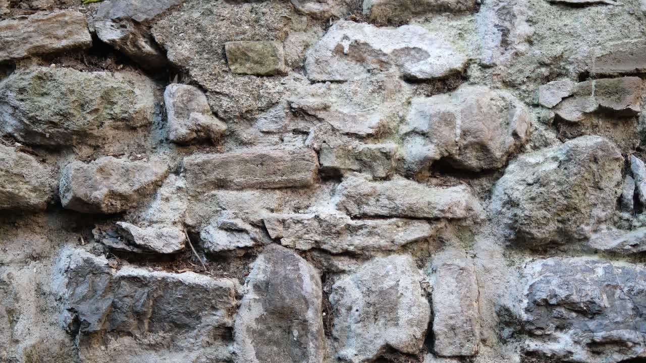 Old Stone and Brick Wall Texture