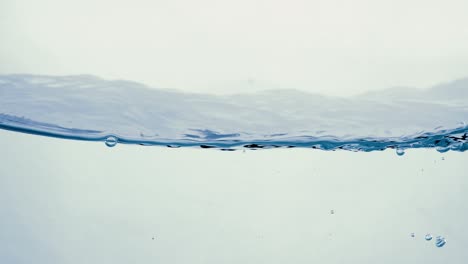 closeup of a water surface