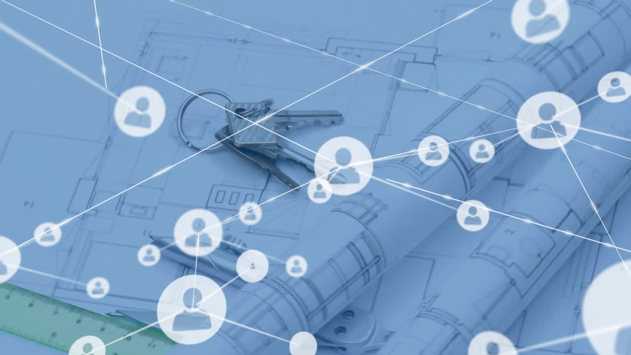 네트워크 연결 및 사용자 아이콘 애니메이션을 통해 블루프린트 및 키