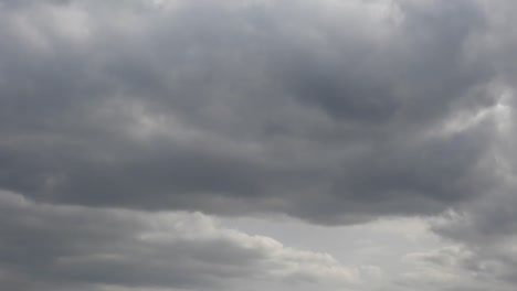 lapso de tiempo en la nube, tormenta, clima tormentoso, temporada de primavera