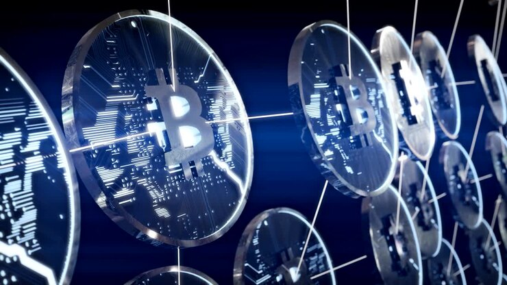 Bitcoin conservati in un portafoglio digitale