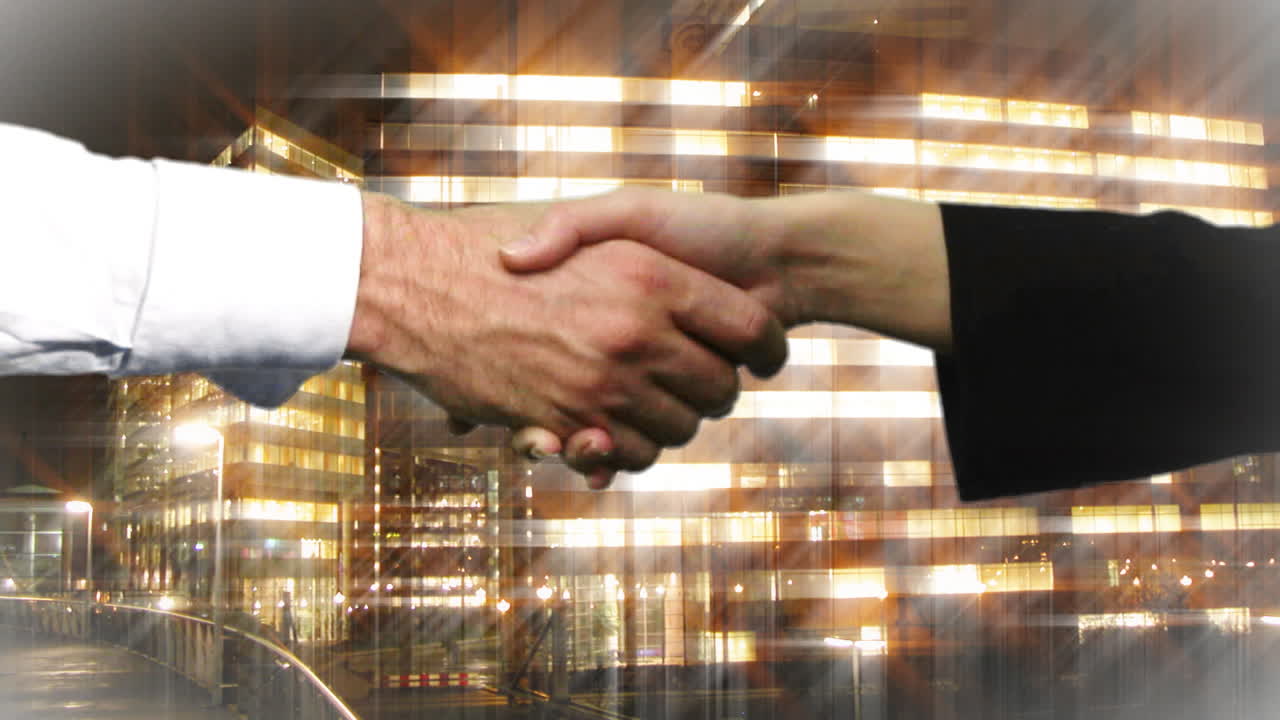 Business handshake