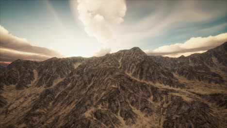 mountain landscape in high altitude