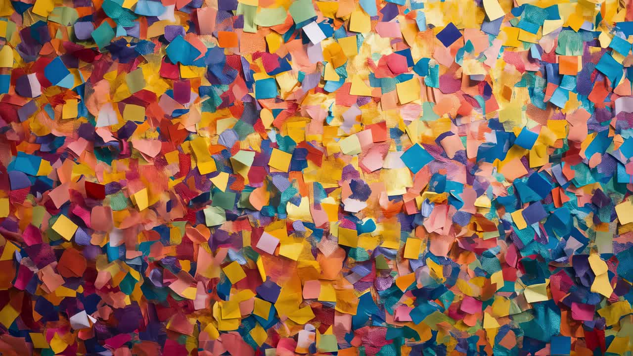 fondo de confeti de colores