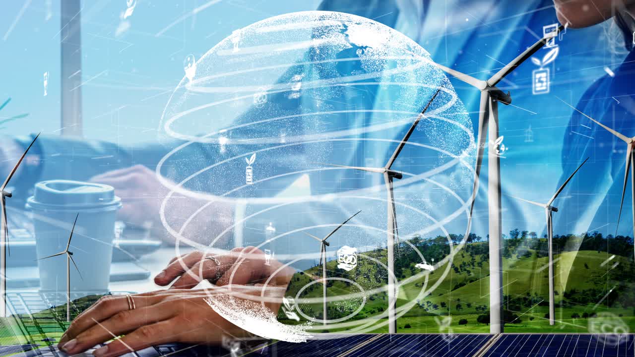 개념적 환경 보존과 지속 가능한 esg 개발