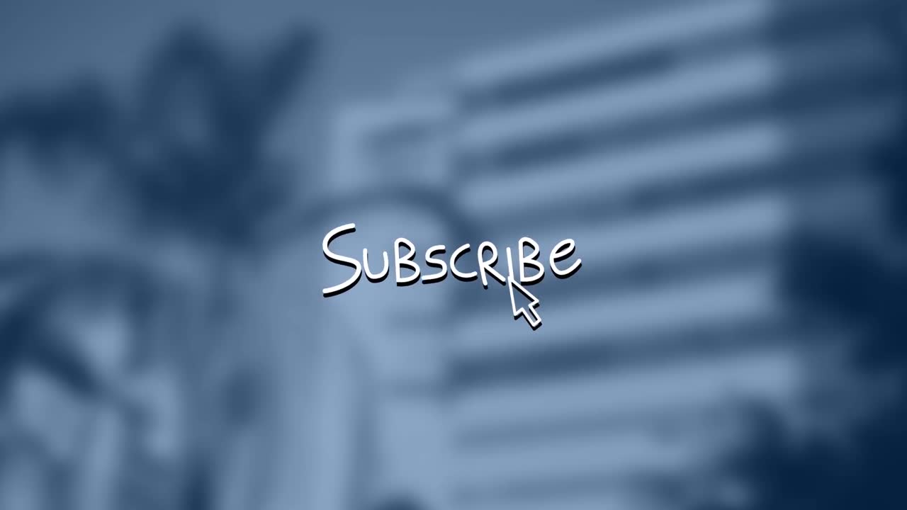 animación del texto de suscripción con el cursor fuera de foco cityscape