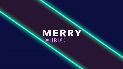 Merry-Christmas-text-with-neon-lines-on-black-gradient