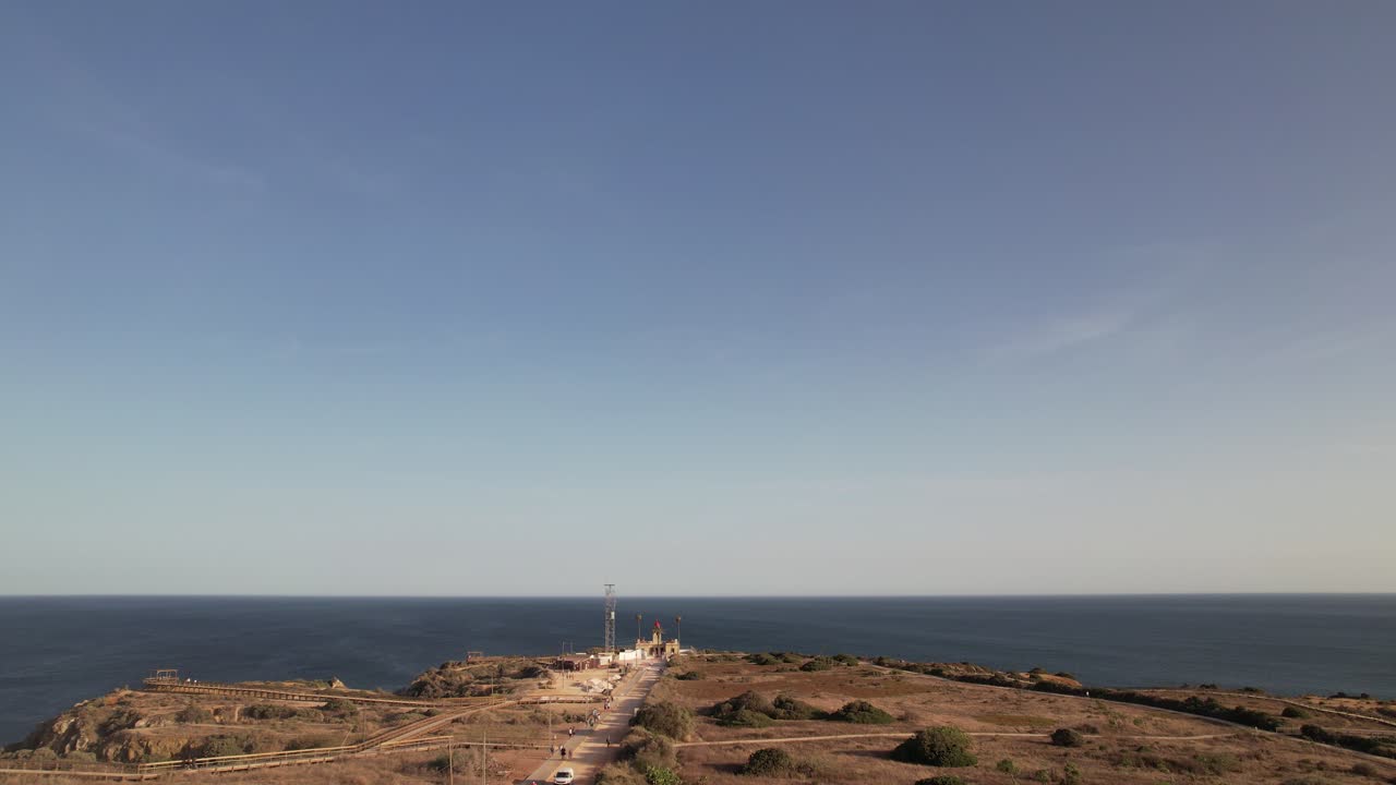 vacaciones en la playa vista aérea 4k