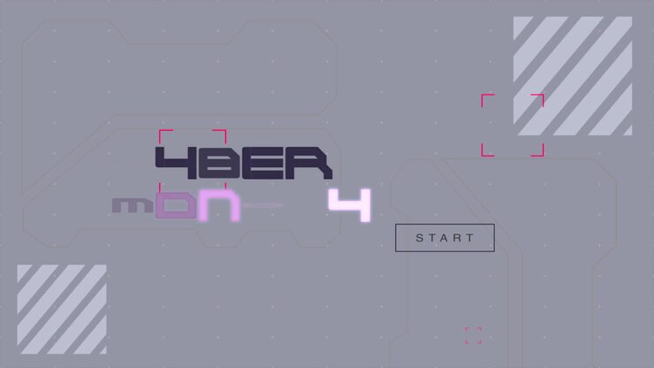 Cyber Monday text on spaceship with HUD elements