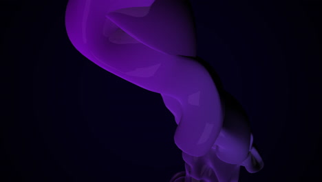 purple futuristic liquid orb on black gradient