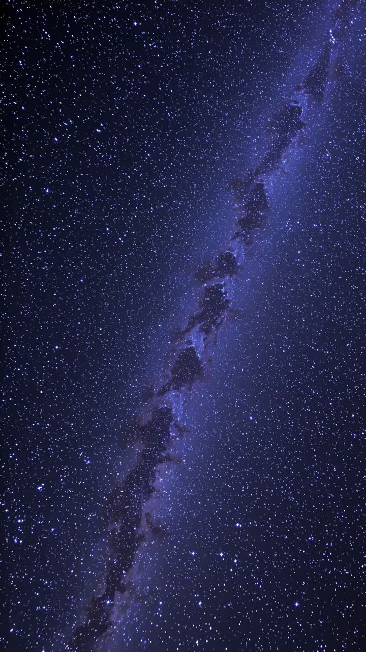A mesmerizing wide-angle video capture of the Milky Way galaxy, showcasing countless stars in a deep