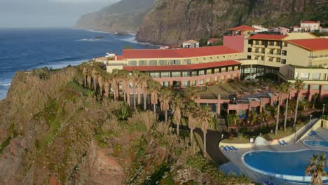 coastal hotel resort with ocean view